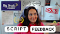 give professional screenplay feedback