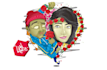 make hip hop cartoon illustration for you