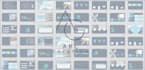 design a presentation with business infographics