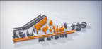 clean glossy 3d logo intro