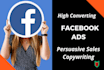 write persuasive facebook ad copy