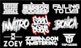 design typography, modern, business rap, music, producers, and dj logo creation