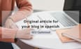 write an unique SEO optimized article in spanish