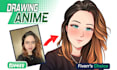 draw anime portrait from your photo