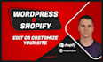 customize wordpress or shopify site php, html, css, jquery