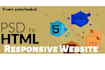convert psd to html responsive bootstrap 4