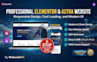 design a responsive wordpress website with elementor