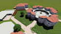 create revit architecture bim 3d  model and rendering