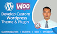develop, customize wordpress, woocommerce theme, plugin