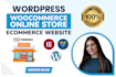 build a fully functional online store using woocommerce
