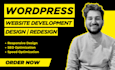 wordpress website development wordpress website design using elementor and divi