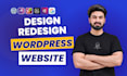 create, design, redesign your wordpress website into a modern premium brand