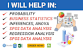 do probability and business statistics problems