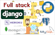 create django flask python full stack web developments