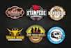 restaurant, pizza, bbq, food logo, and food truck design