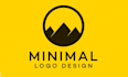 make minimalist logo design and full brand identity kit
