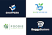 design shopify amazon ebay ecommerce dropshipping online store website logo