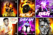 design album cover and mixtape music cover art