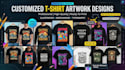 design custom t shirt artworks