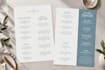 design a modern restaurant menu