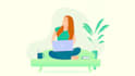 design an awesome flat illustration style in vector