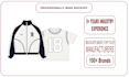 design streetwear clothing mockups and tech packs for you