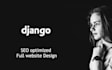 develop a website using django react or restapis