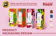 do product packaging box design, mailer box, pouch design