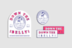 design a creative logo or badge for your brand