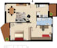 redraw and render you floorplan in photoshop