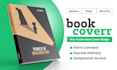create modern minimalist kindle 3d book cover design