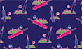 create a cute vector seamless pattern design