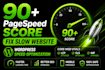 speed up wordpress website to 90 plus google pagespeed and core web vitals fix