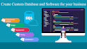 do database software development as sql software developer or sql web developer