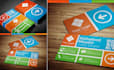 design a metro style elegant business card