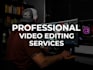 do professional video editing and motion graphics