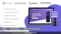 create shopify, wordpress, woocommerce, and lms websites with learndash