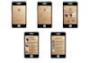 create beautiful template design for your mob app