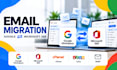 migrate email to google workspace or microsoft 365