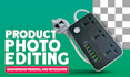 do product photo retouching and background removal