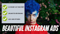 design beautiful and engaging instagram and facebook ads