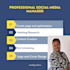 be your social media marketing manager