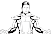turn you into superhero in black and white