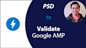 convert web page to google amp page with responsive design