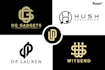 do initial letters and monogram logo design