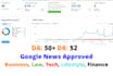 provide da 50 dofollow tech, law, and business backlink