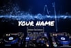 create a dj intro video with your name dj in the dimitri vegas style