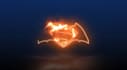 create fire reveal logo animation