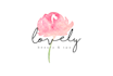 design watercolour logo with free source file