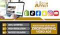 create dropshipping video ads for facebook, and tik tok